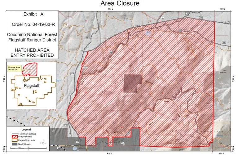 FWPP Closure Order February 2019 Flagstaff Watershed Protection Project